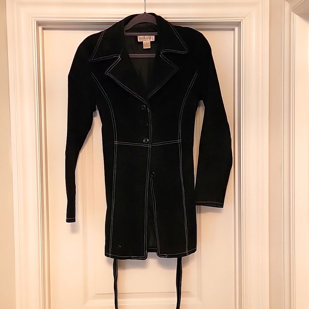 Women suede jacket